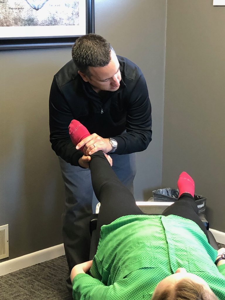 Hands-on care at De Pere Chiropractic Center